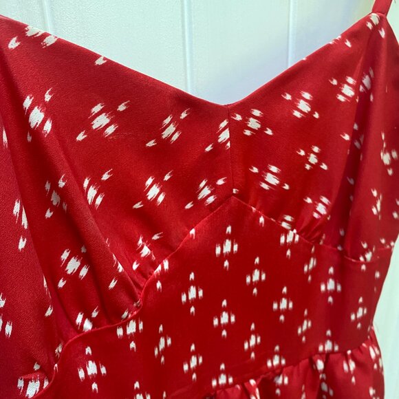 J Crew Summer Dress in Size 6 – Red and White - Picture 3 of 3